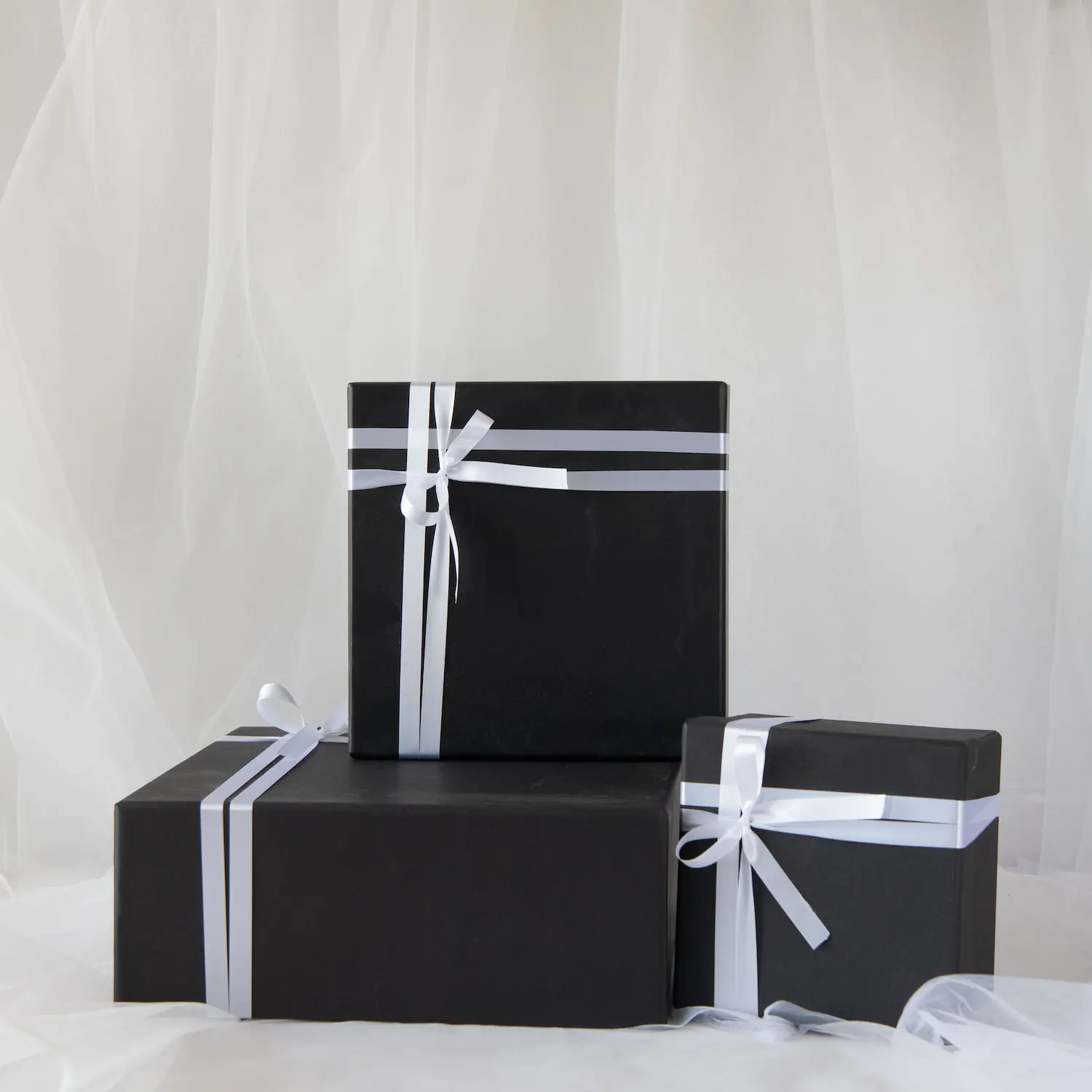 Classic Black Cardboard Box