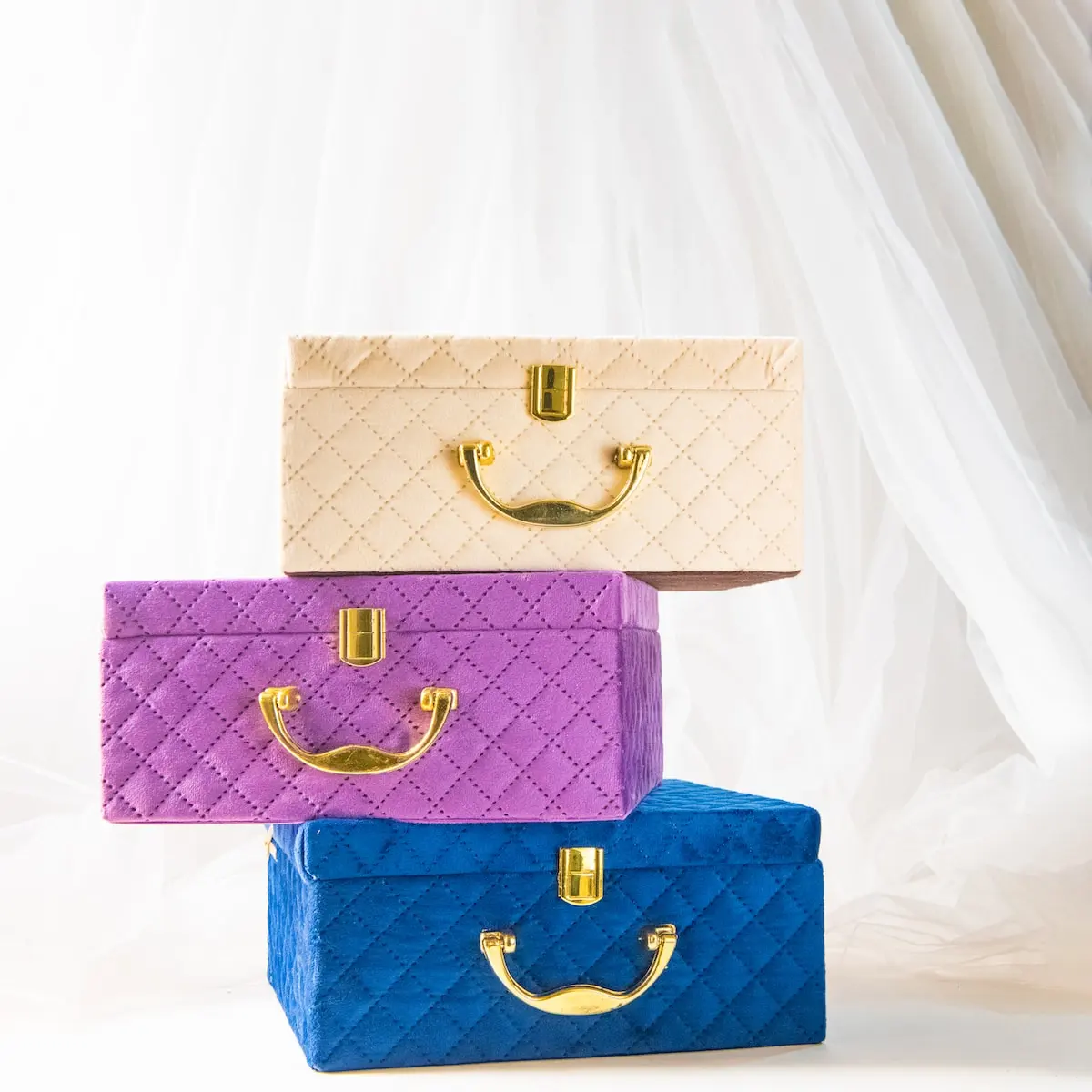 Designer Suede Box