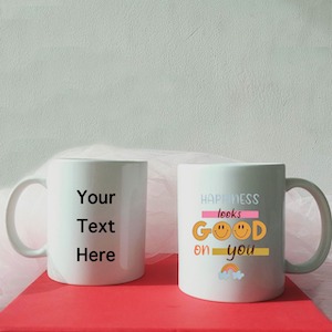 Mug with Text and Photo(s)