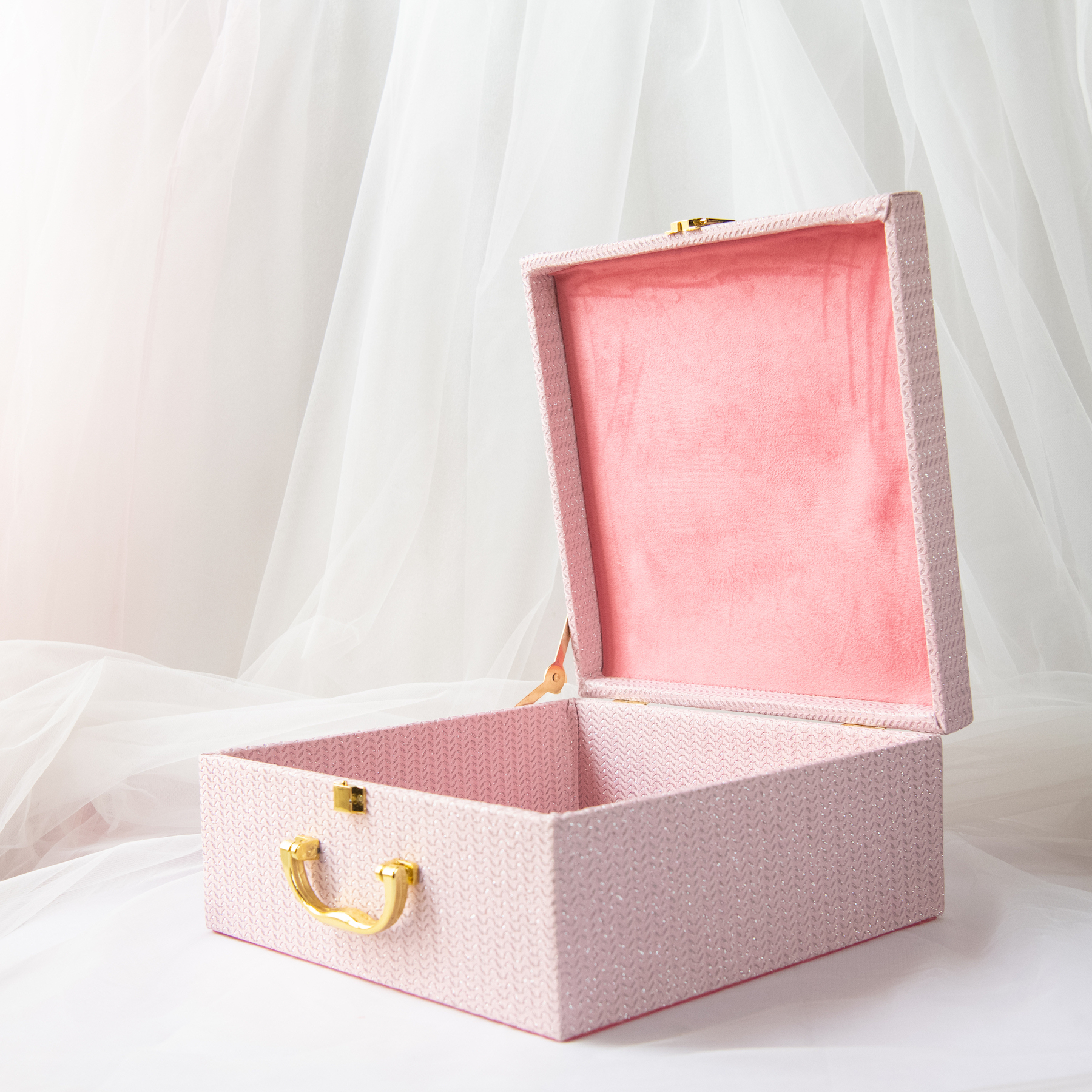 Pink Shimmer Box