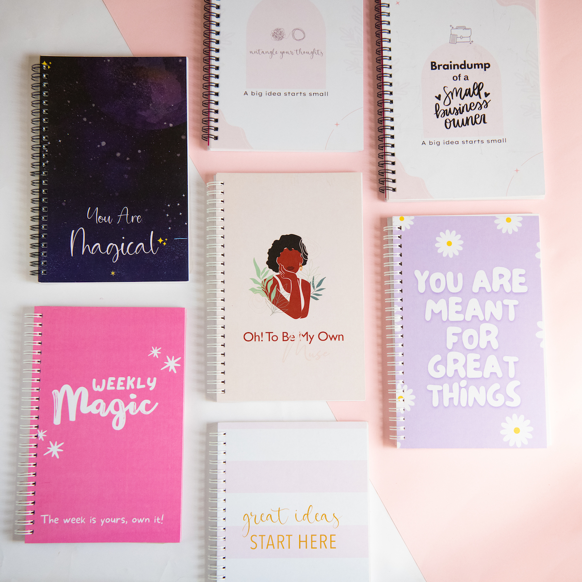 Designer Wiro Notebook (Select To See Options)