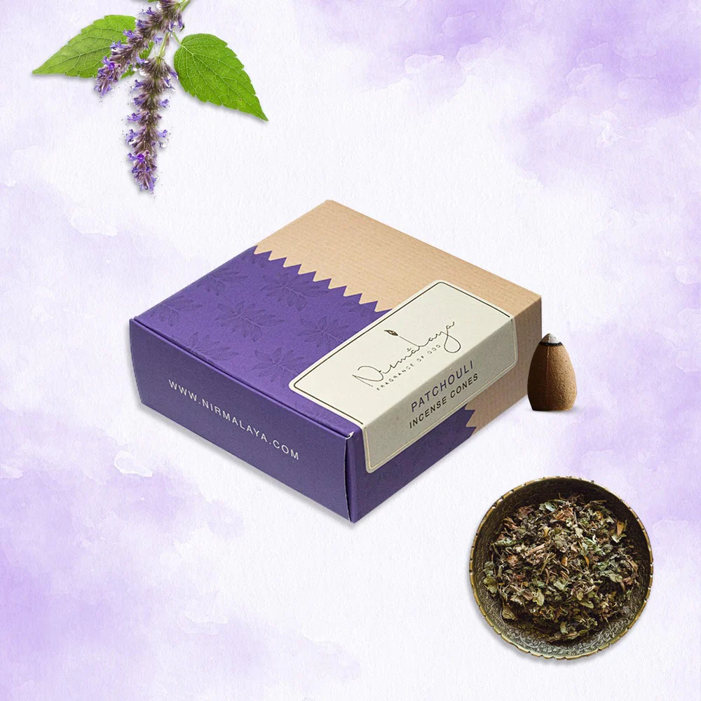 Incense Cones (Patchouli) by Nirmalaya