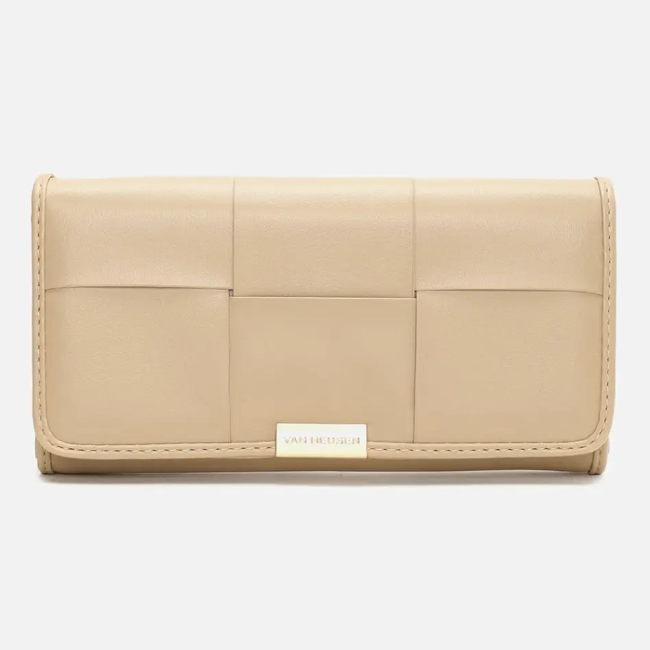 Cream Wallet by Van Heusen